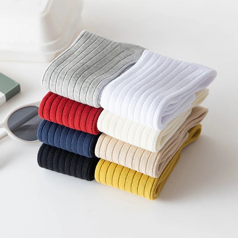 0-12Y Boys and Girls Cotton Socks Knee High