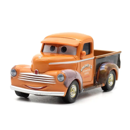 NEW 2026 HOT Pixar Cars 3 Lightning McQueen Fillmore 4-9CM 1：55 Metal Model Racing Car Toys Children's Birthday NEWYEAR Gifts