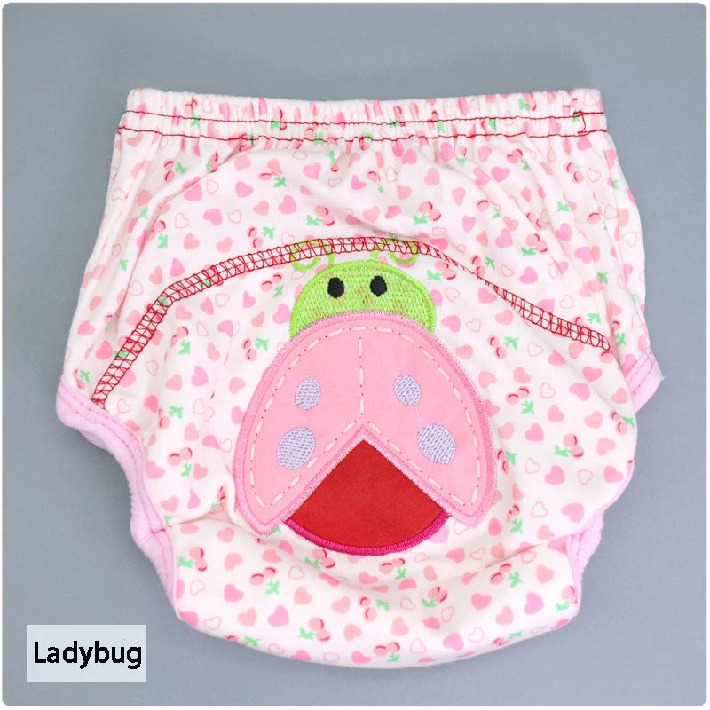 Mother Kids Baby Bare Cotton Cloth Diapers Unisex Reusable Infants Children Training Panties Washable Underwear Nappies Changing
