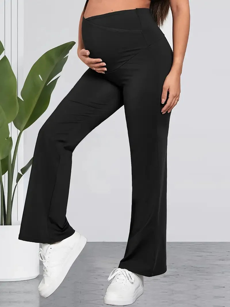 Sports Casual Maternity Pants Spring Autumn Thin Belly Pants Clothes for Pregnant Women Pregnancy