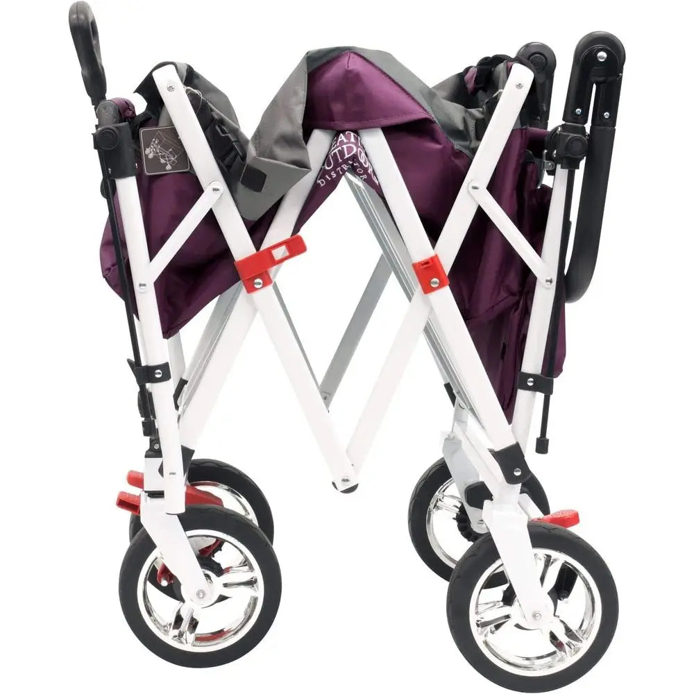 All-Terrain Collapsible Stroller Wagon for Kids, 150lbs Capacity, Suitable for Beach, Park, Garden, Camping & Tailgating