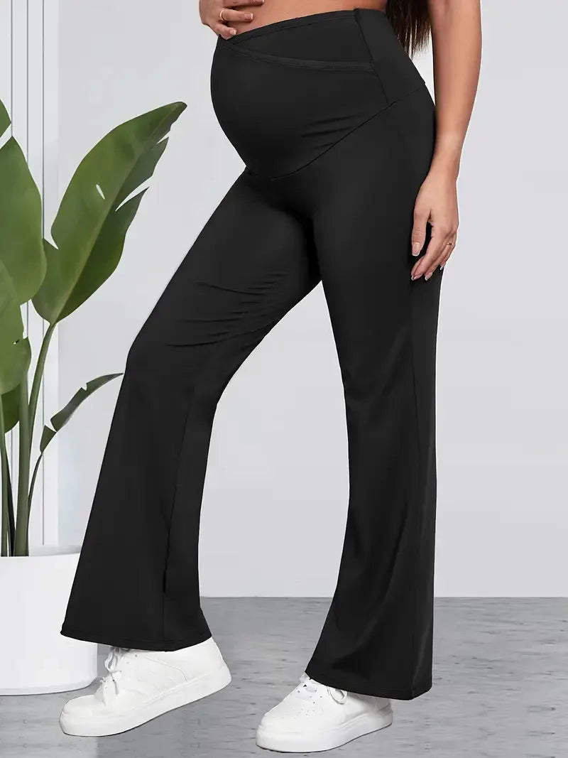 Sports Casual Maternity Pants Spring Autumn Thin Belly Pants Clothes for Pregnant Women Pregnancy