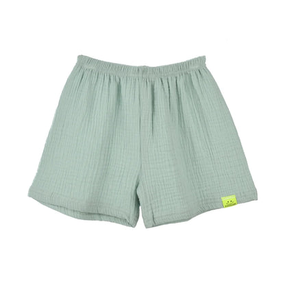 New Summer Children's Pure Cotton Shorts Fashion Solid Color Beach Shorts Kid's Casual Outing Shorts Age 2-10