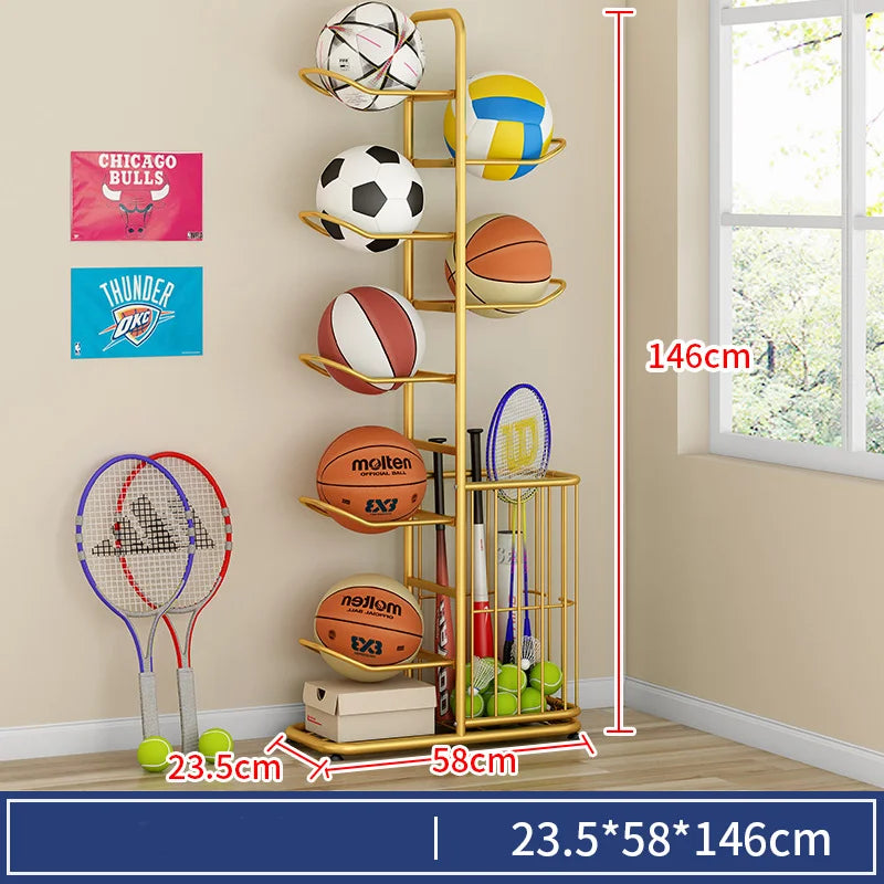 Indoor Children Storage Rack Ball Storage Rack