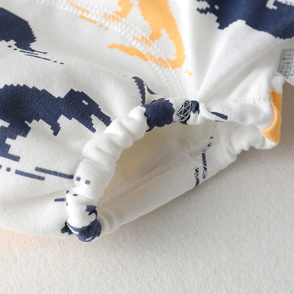 8pcs/6pcs Washable Baby Potty Training Pants Reusable Toilet Trainer Panty Reusable Cloth Diaper