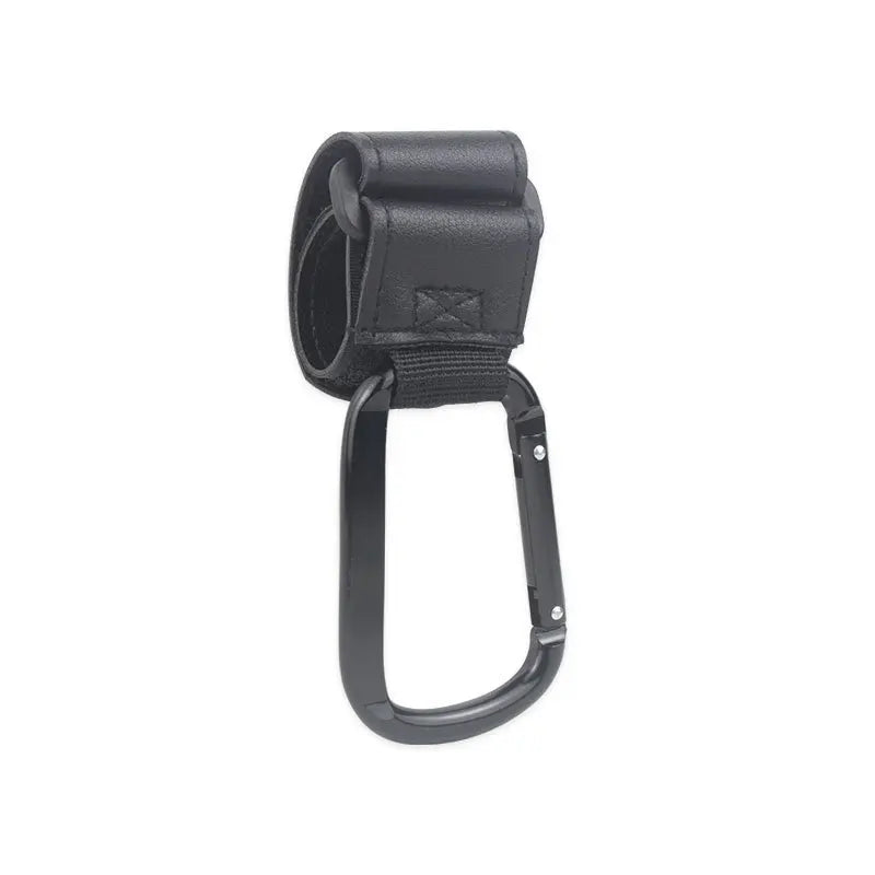 1/2pcs Baby Stroller Hooks Clips PU Leather Rotatable Cart Organizer Pram Hook Pram Rotate 360 Degree Stroller Accessories