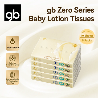 Baby Lotion Facial Tissues, Soft & Travel Size, Hypoallergenic for Sensitive Skin and Baby, Moisturizing and Clean Gentle