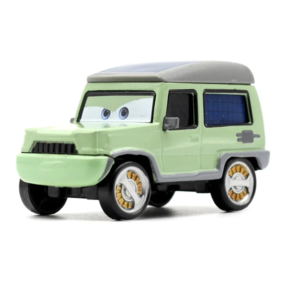 NEW 2026 HOT Pixar Cars 3 Lightning McQueen Fillmore 4-9CM 1：55 Metal Model Racing Car Toys Children's Birthday NEWYEAR Gifts