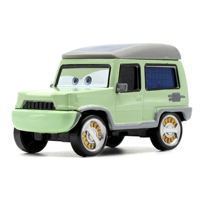 NEW 2026 HOT Pixar Cars 3 Lightning McQueen Fillmore 4-9CM 1：55 Metal Model Racing Car Toys Children's Birthday NEWYEAR Gifts
