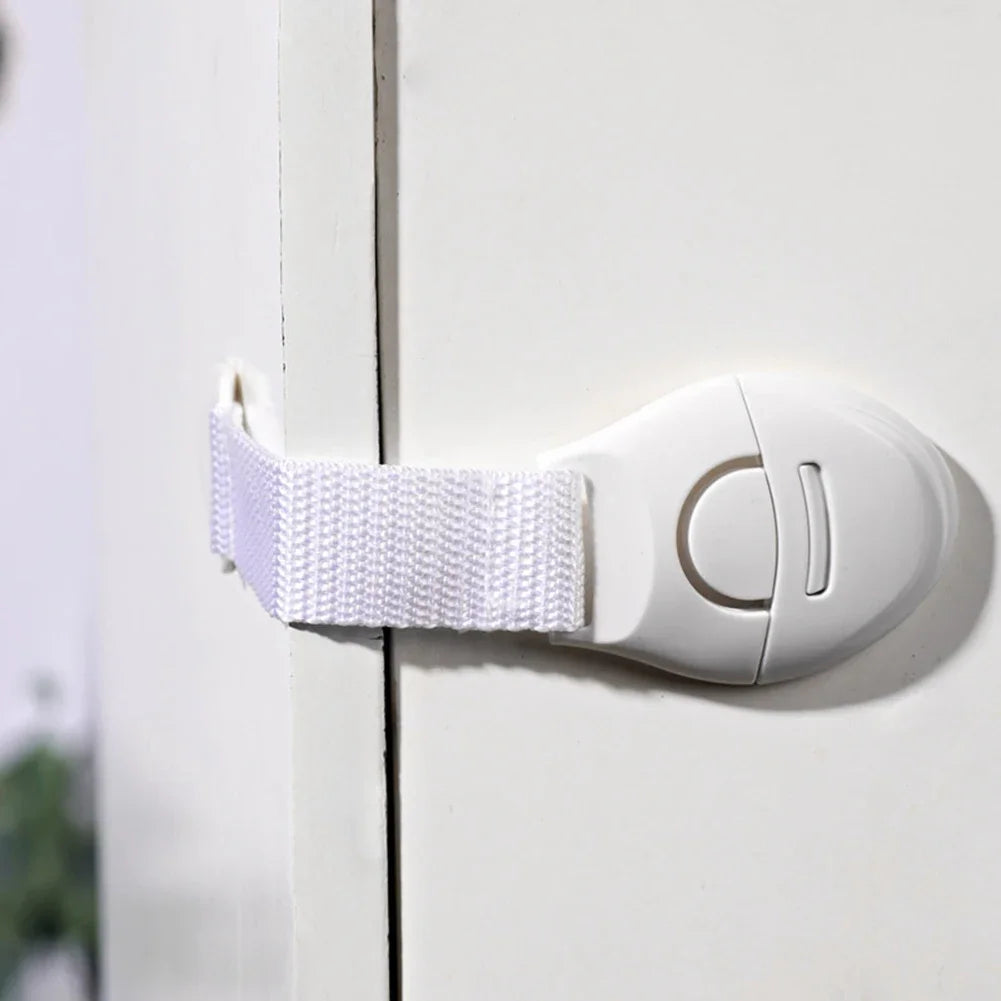 1/2/10/20pcs Kids Safety Door Lock Child Safety Cabinet Lock Baby Proof Security Protector Drawer Door Cabinet Lock Protection