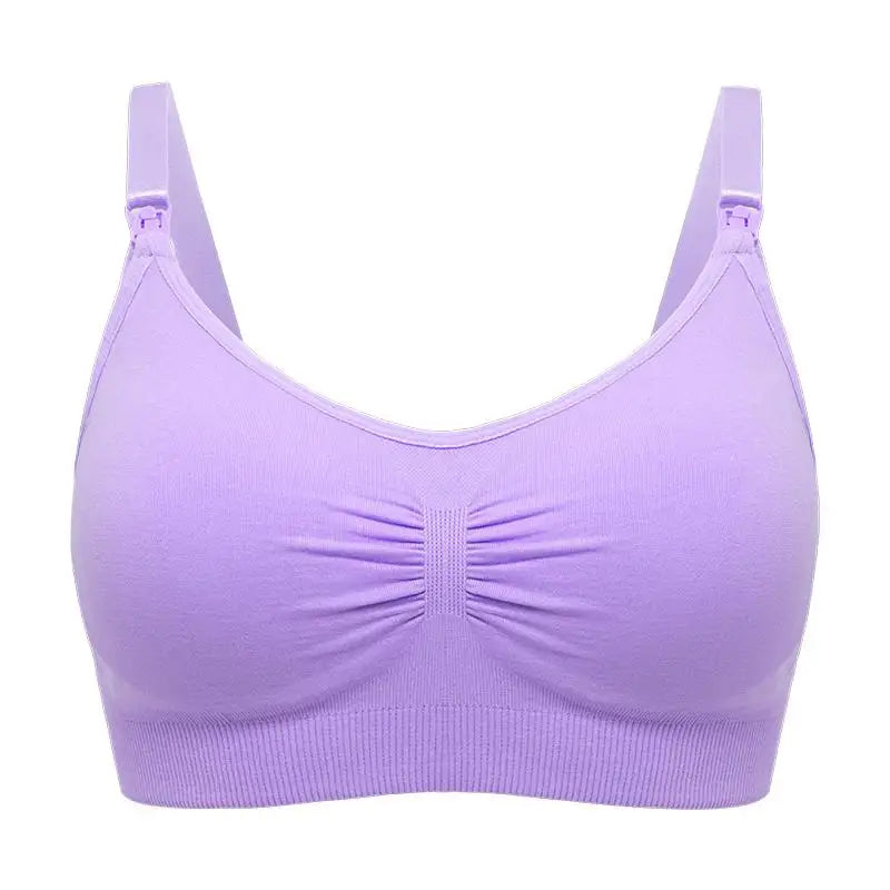 Nursing bra maternity anti-sagging breathable nursing bra high quality large size