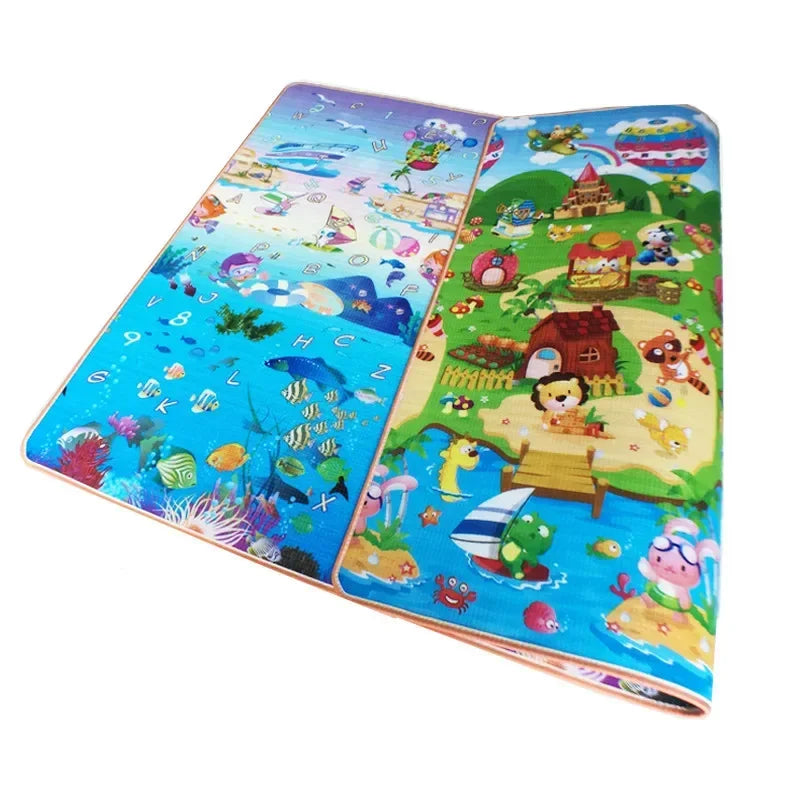 180*120*0.5cm Baby Crawling Play Puzzle Mat Developing Rug Outdoor Soft Floor
