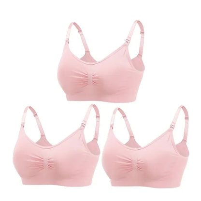 3PC/lot Maternity Nursing Bras Cotton Breastfeeding & Pregnant Moms