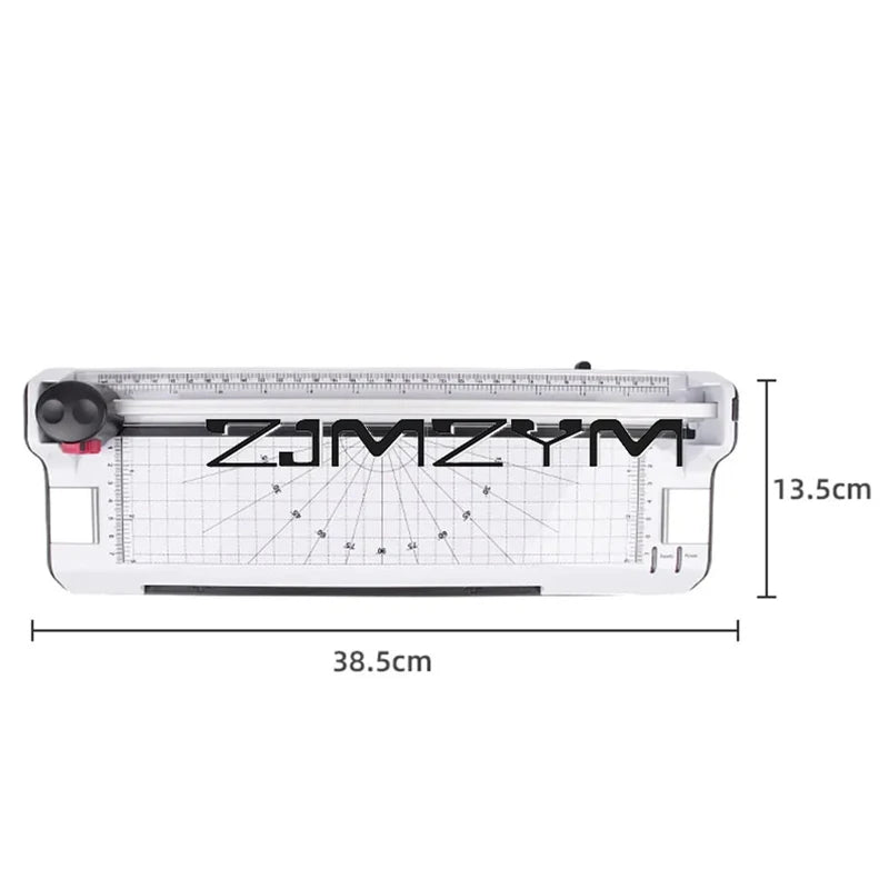 A4 Thermal Laminator Machine, Hot & Cold Dual Mode Photo Document Sealer, Compact Office Laminating Kit with Paper Cutter