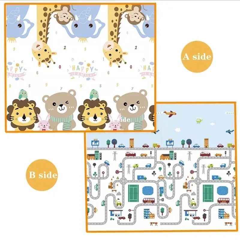 5 sizes to choose Baby Crawling Play Mats Non-toxic High-quality Baby Activity Gym Carpet Baby Game Children's Safety Rug