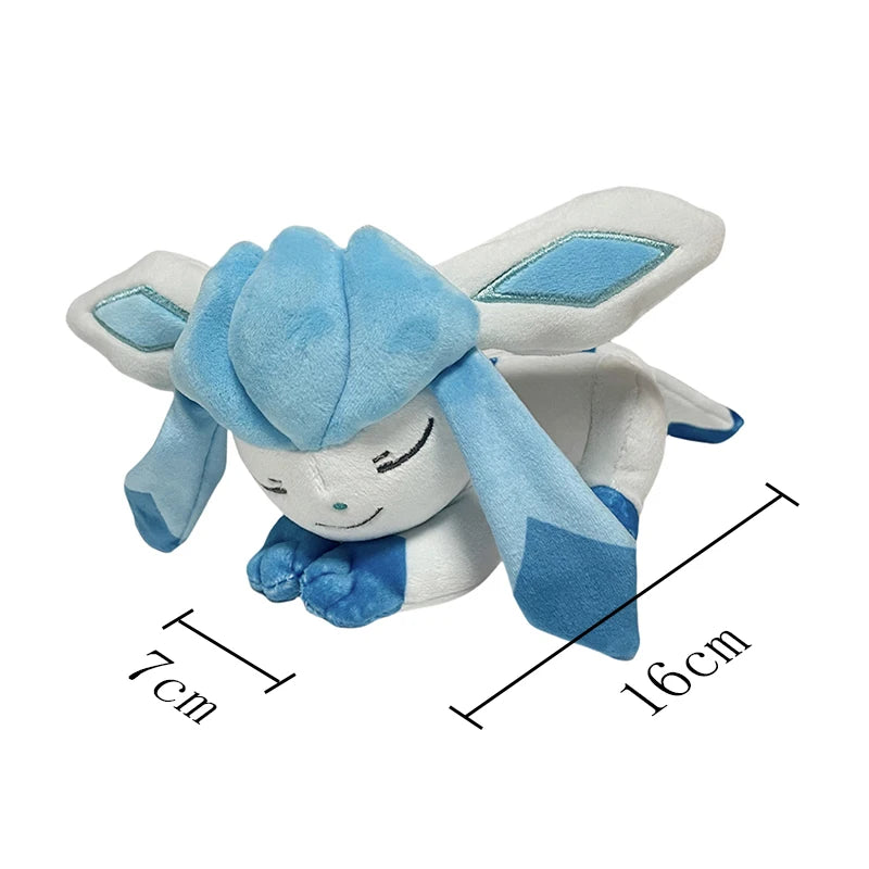 A set of combination sales Eevee Collection Pokemon Glaceon Leafeon Sylveon Plush  Espeon Umbreon Flareon Vaporeon Stuffed Doll