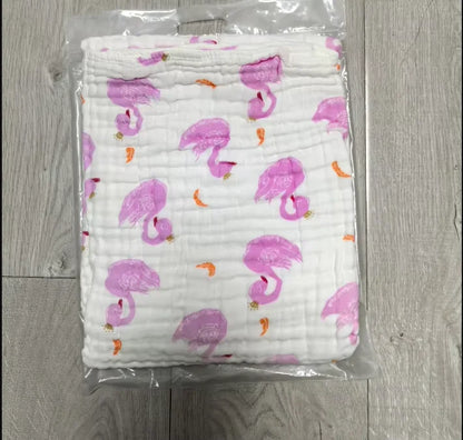 110x110cm 120x150cm 6 Layer Muslin Boy Girl Kids Children Sleep Blanket Swaddle Bath Towel 100% Cotton Newborn Wrap Baby Blanket