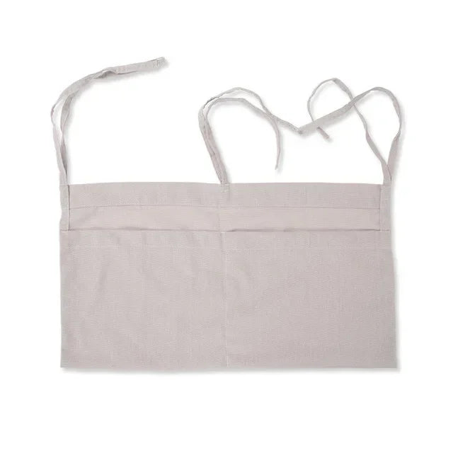 Baby Bed Hanging Storage Bags Cotton Newborn Crib Organizer Toy Diaper Pocket for Crib Bedding Set Accessories Nappy Store Bags