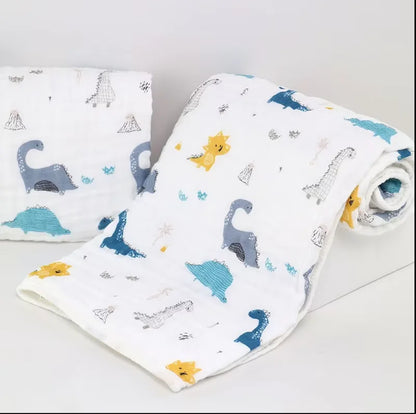 110x110cm 120x150cm 6 Layer Muslin Boy Girl Kids Children Sleep Blanket Swaddle Bath Towel 100% Cotton Newborn Wrap Baby Blanket