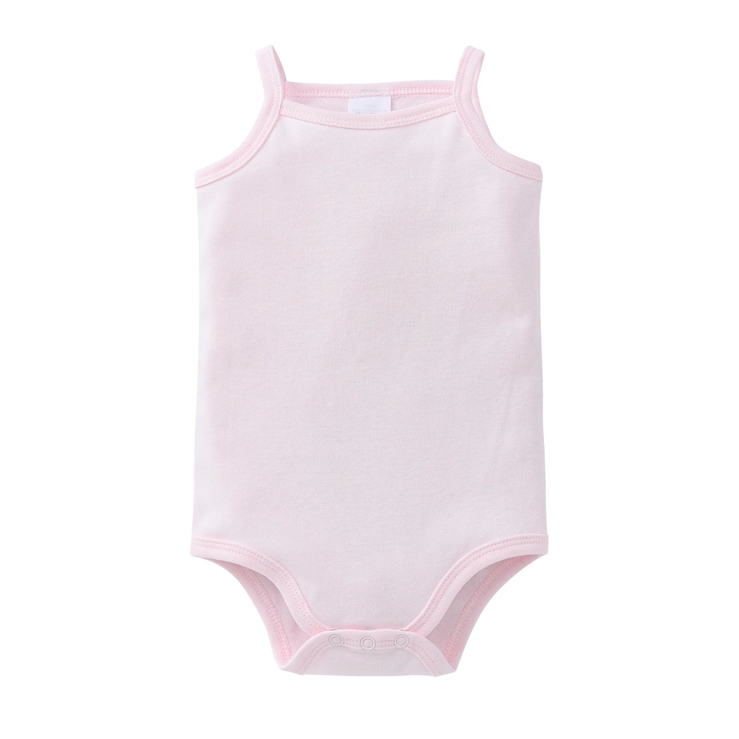 100% Cotton Baby Bodysuit Set for Girls Solid White Sleeveless Rompers (0–24 Months), Available in 1–6 Pieces