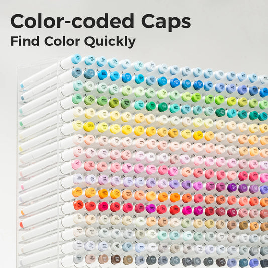 Marker Pen Set Color Markers Art Refillable Dual Tips Sketching Drawing School Art Supplies