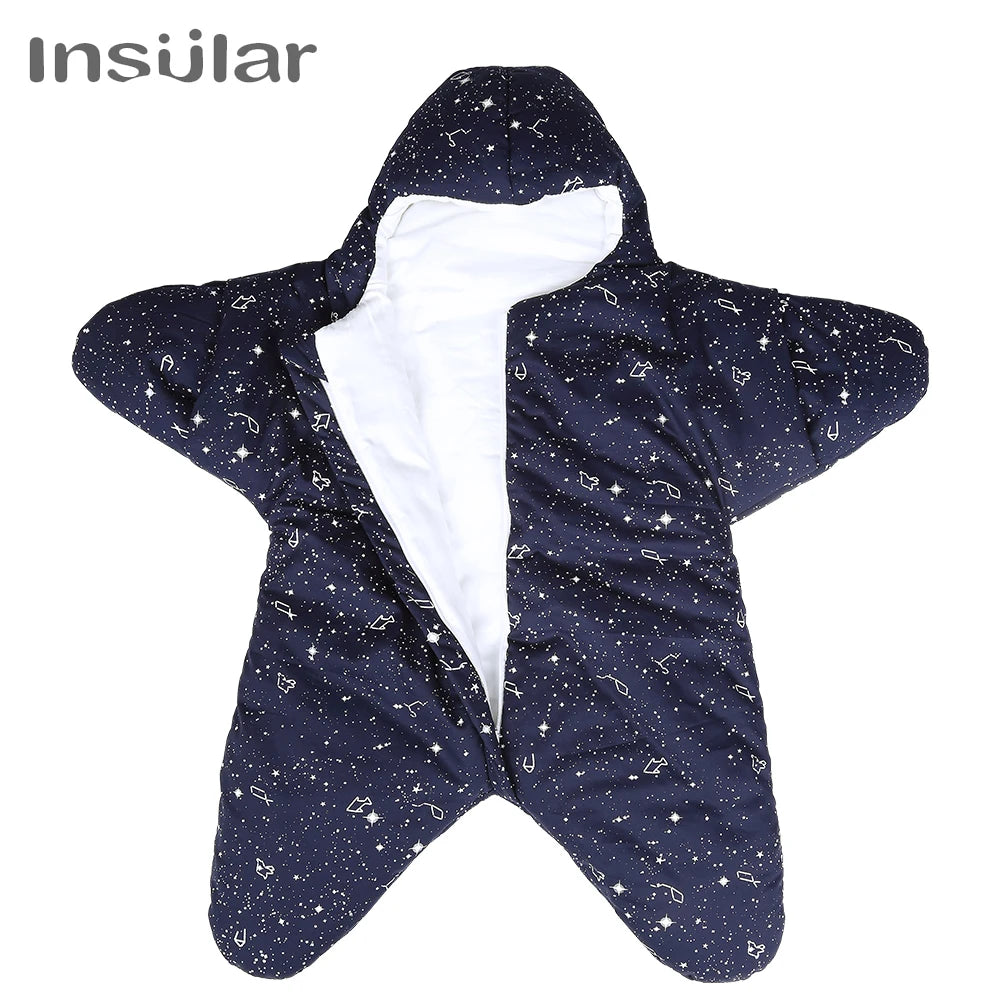 New Arrival Starfish Baby Sleeping Bag Winter Baby Sleep Sack