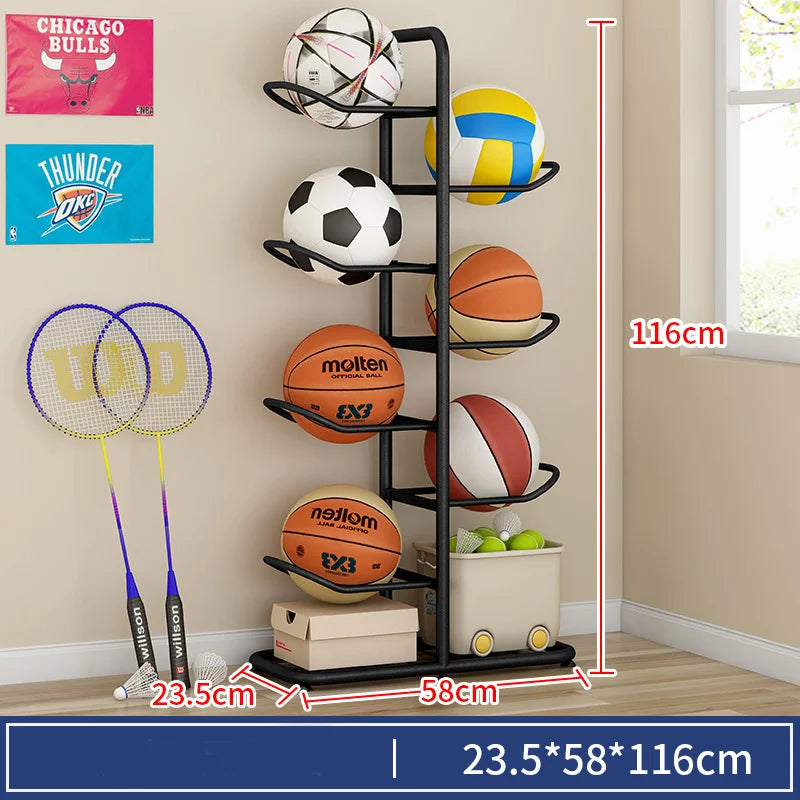 Indoor Children Storage Rack Ball Storage Rack