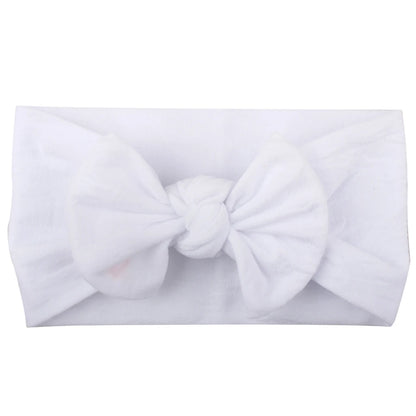Baby Headband Girls Headwear Hair Accessory Bow Knot Bandage Infant Newborn Toddlers Clothes Kids Rabbit Ear Photo Props