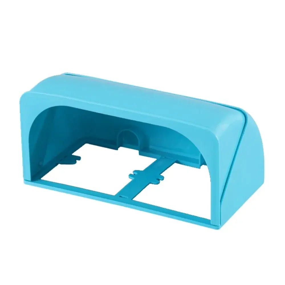 86 Type Bathroom Dual Socket Waterproof Protective Box Outdoor Electric Plug Rainproof Cover Self-Adhesive Socket Accessories