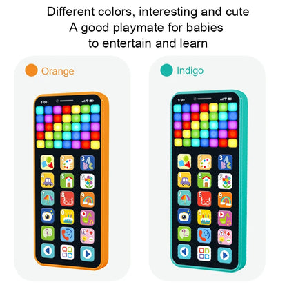 Kids Educational Multimedia Tablet with Color Screen USB Rechargeable Early Learning Music Toy for Children's Development