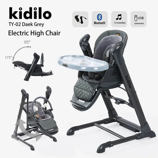 Baby Rocking Chair Electric Baby Rocking Device Newborn Baby Multifunctional Cradle Bed Dining Chair