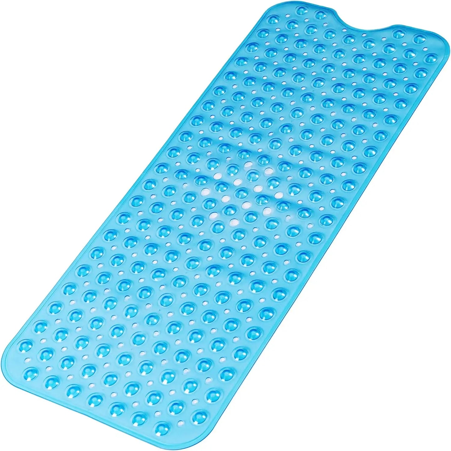 1pc Cartoon Extra Long Bathtub Mat 40x100cm Non-Slip Bathmat Suction Cups & Drain Holes