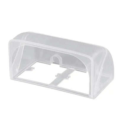 86 Type Bathroom Dual Socket Waterproof Protective Box Outdoor Electric Plug Rainproof Cover Self-Adhesive Socket Accessories