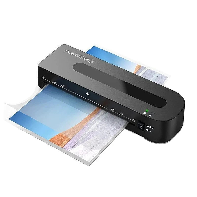 A4/A5/A6 Professional Hot and Cold Office Laminating Machine for Document Photo Sealing Machine Desktop Overmolding Machine