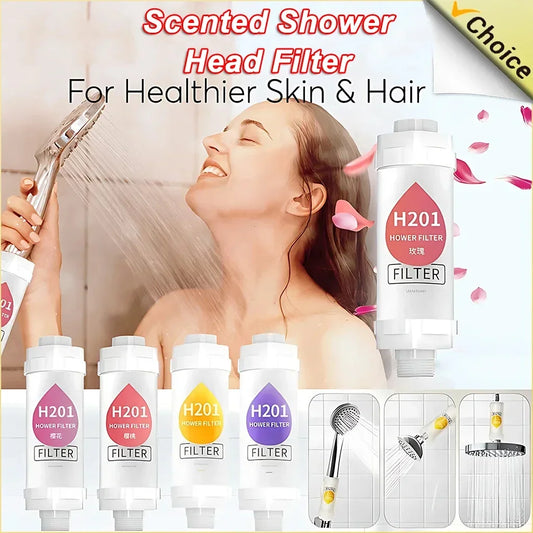 Filter For Shower Scented Shower Head Water Softener Improve Hair Skin Removal Shower Purifier