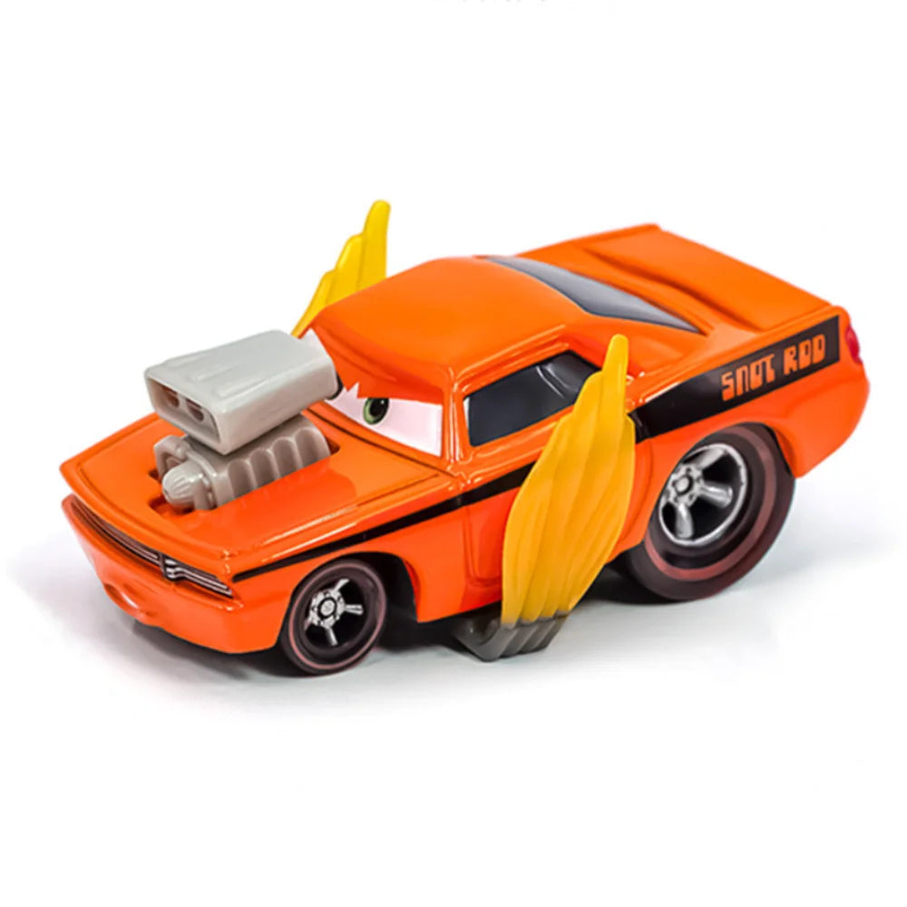 NEW 2026 HOT Pixar Cars 3 Lightning McQueen Fillmore 4-9CM 1：55 Metal Model Racing Car Toys Children's Birthday NEWYEAR Gifts