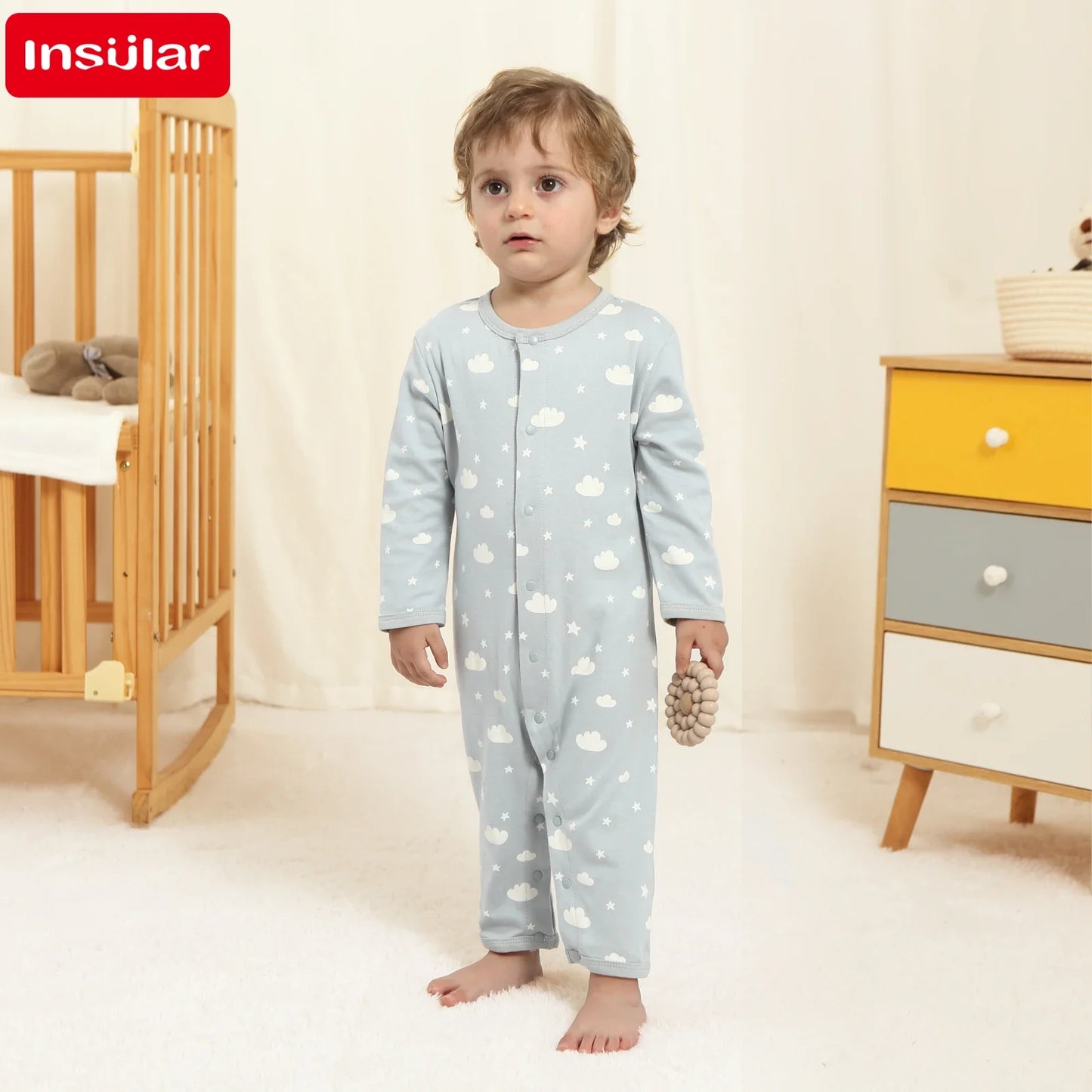 Sleeping Bag for Children 1-4 Years Neck Protection Warm Windproof 3 Zippers