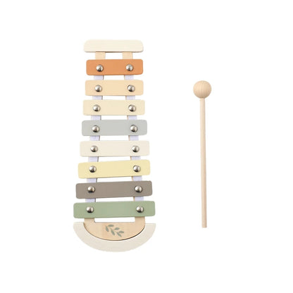Wooden Montessori Musical Instruments for Baby, Xylophone, Rattle, Drum, Music Enlightenment, Educational Toys