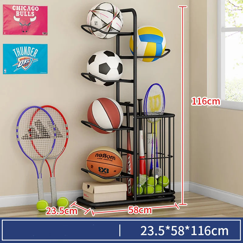 Indoor Children Storage Rack Ball Storage Rack