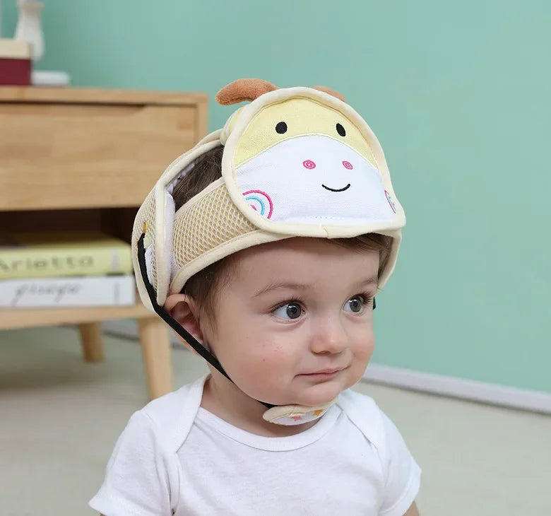 0-6 Years Baby Anti-fall Helmet Baby Head Protector Head Protection Toddler Anti-collision Cap Child Safety Helmet