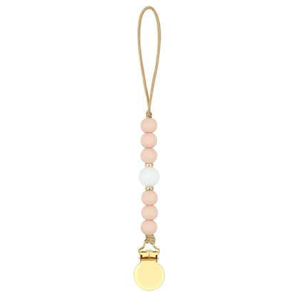 Pacifier Clips Chain Silicone Beads BPA Free DIY Dummy Clip Holder Soother Chains Baby Teething Toys Chew Shower Gifts