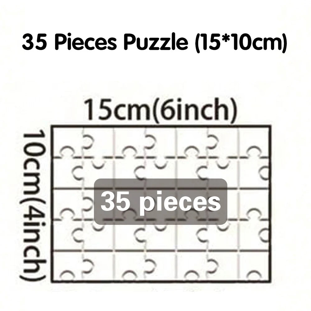 35/300/500/1025pcs Personalized Custom Photo Puzzle Friend Upload Photo For Customized Puzzle Unique Gift For Family Friends Spe