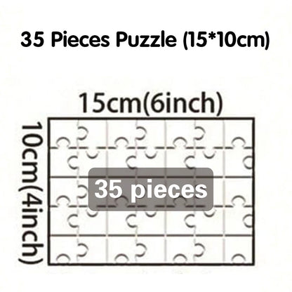 35/300/500/1025pcs Personalized Custom Photo Puzzle Friend Upload Photo For Customized Puzzle Unique Gift For Family Friends Spe