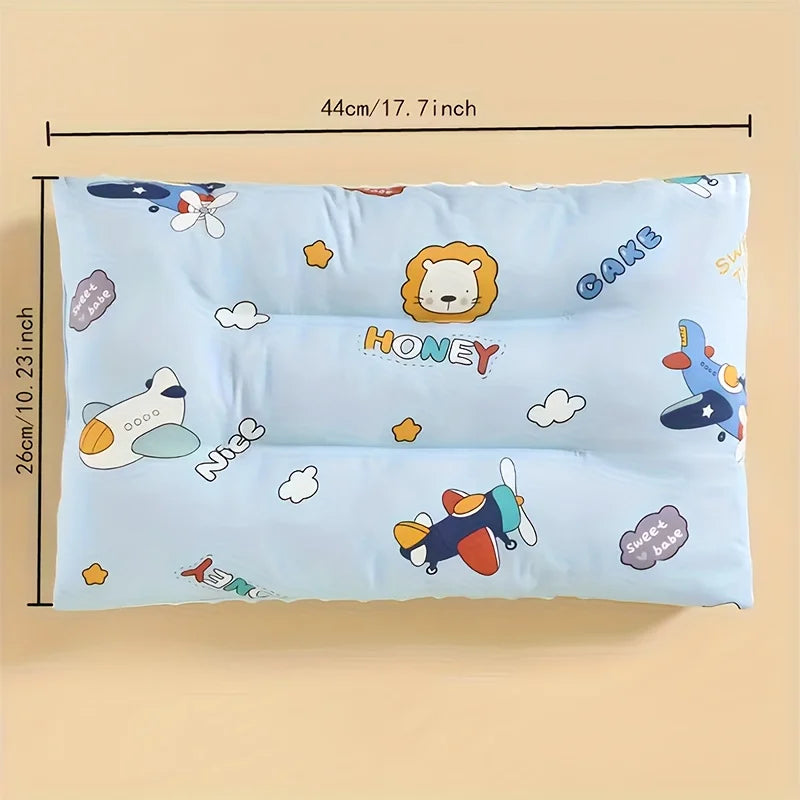 Children’s Plush Comfort Pillow, Double-Sided Ergonomic Design for Year-Round Comfort and Sleep Support