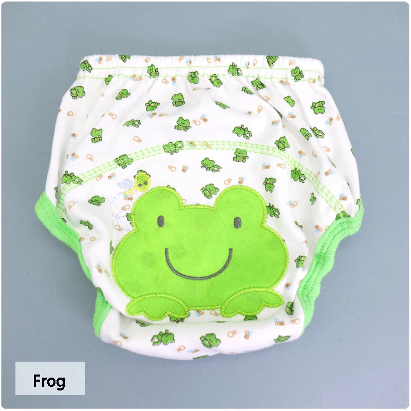 Mother Kids Baby Bare Cotton Cloth Diapers Unisex Reusable Infants Children Training Panties Washable Underwear Nappies Changing