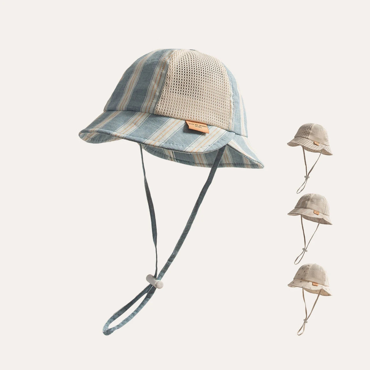 Summer Baby Mesh Bucket Hat 5-18Month Sun Hats