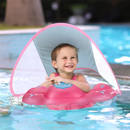 Swimbobo New Upgrades Mesh More Safety Soft Ventilate Seat Pocket Baby Inflatable Swimming Floating Kids Ring Circle Summer Toys