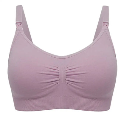 Nursing bra maternity anti-sagging breathable nursing bra high quality large size