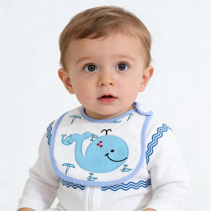 5pcs/set Baby Girl Boy Feeding Bibs Waterproof Apron Cartoon Towel Kids Toddler Dinner Burp Cloths