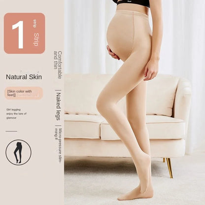 High Waist pregnancy Leggings Skinny Maternity clothes for pregnant women Belly Support Knitted Leggins